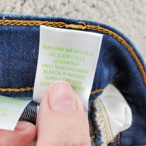 Lilly Pulitzer Super Skinny Jeans Size 00 Ankle Fit - Picture 16 of 16